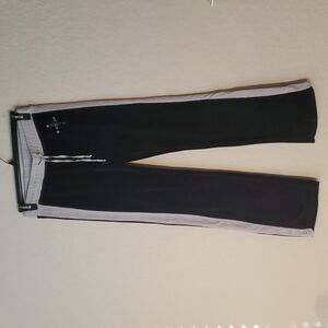 BCBGMaxazria sz M wide leg velour pants